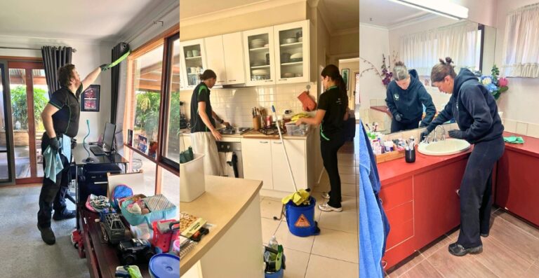 cleaning team