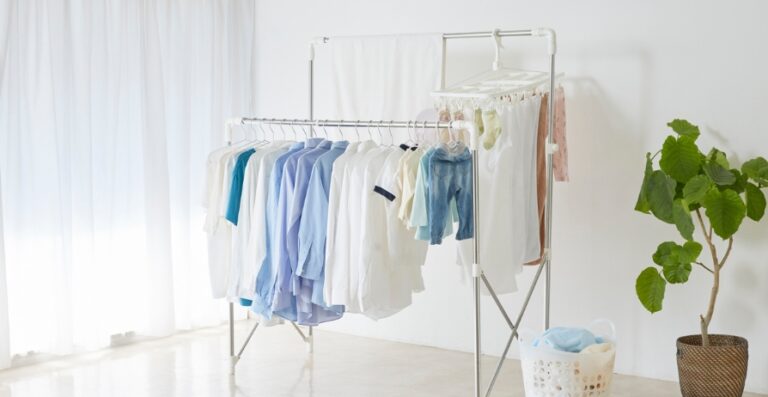 drying clothes indoors
